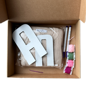 DIY letter pakket inclusief trui